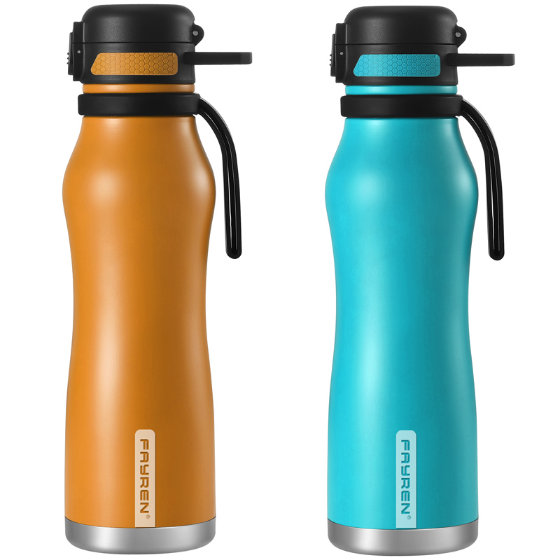Fayren Fashion Color Nice Insulated Metal Water Bottle Thermo with Bounce cover