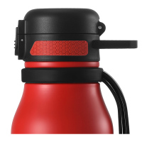 Termo aislado agradable de la botella de agua del metal del color de la moda de Fayren con la cubierta de la despedida