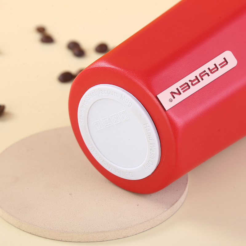 Benutzerdefiniertes Logo heißer Verkauf Becher Vakuumisolierter Kaffee-Reisebecher aus Edelstahl Edelstahl-Kaffeetasse mit Griff