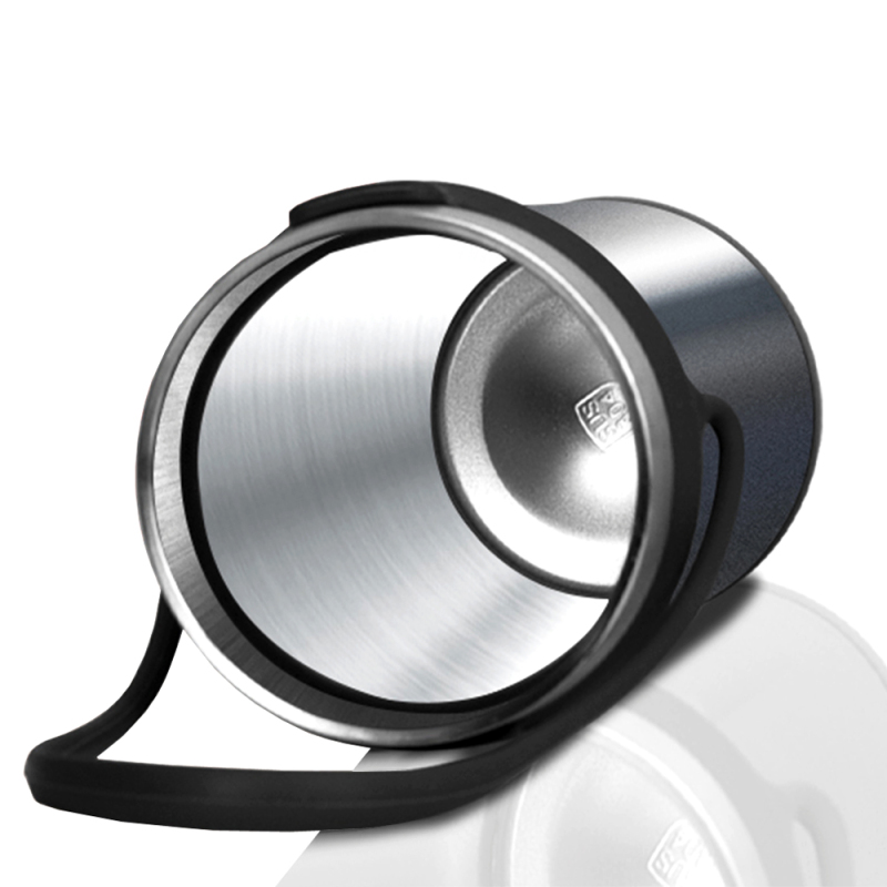 Fashion Vacuum Insulated travel Tumbler mug Stainless Steel Tumbler coffee Cups with silicone handle