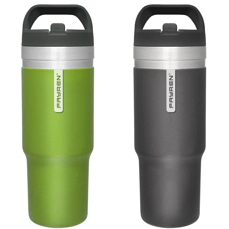 Wholesale Cheap Price Double Walled 304 Stainless Steel Insulated Coffee Mug Powder Coated Sublimation Blanks Travel Mug