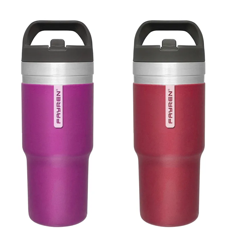 Caneca de café isolada em aço inoxidável 304, preço barato por atacado, paredes duplas, revestimento em pó, sublimação, caneca de viagem