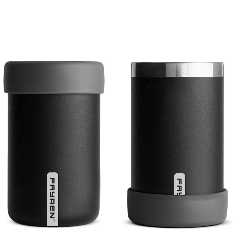 Wholesale Pro-grade 304 Stainless Steel 12 Oz Double Wall Vacuum Insulated Beer Can Cooler Cups