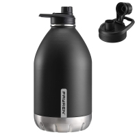 Fayren 128 Oz Growler Keg Manufacturer 1 Gallon Stainless Steel Big Water Bottle Beer Wine Thermal Jug Insulated Big Wine Bottle