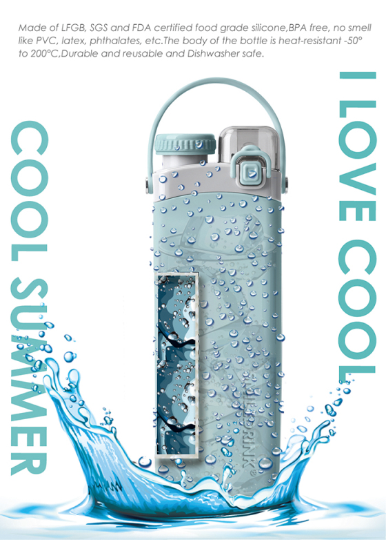 Quels sont les autres liquides à éviter de stocker dans une bouteille d'eau en silicone ?