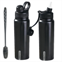 820ml Double Wall Thermos Vacuum Flask Stainless Steel Insulated Wide Mouth Sports Water Bottle