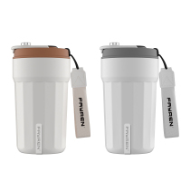 Temperature Control Coffee Tumbler for Keep Hot/Iced Double Wall Stainless Steel Portable Vacuum Insulation Smart Coffee Mug Spill Proof with Lid