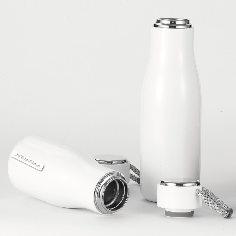 Fayren Custom Logo Double Wall 304 Stainless Steel Vaccum Insulated Sports Water Bottles for Travel Camping Hiking Outdoor