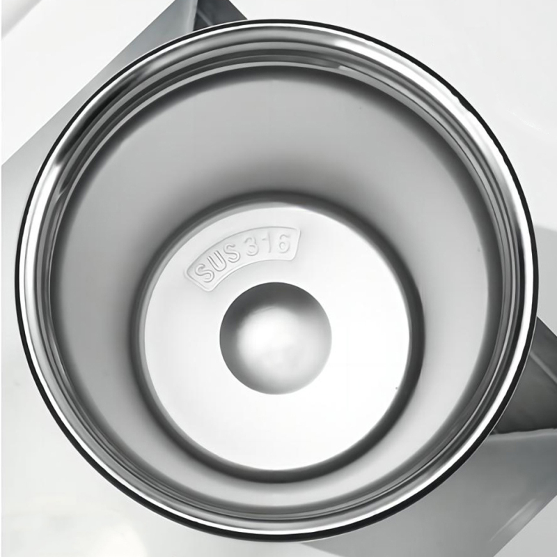 Fayren New Design Double Wall Stainless Steel Coffee Mug Wide Mouth Screw-On Leakproof Lid Vaccum Insulated Thermos