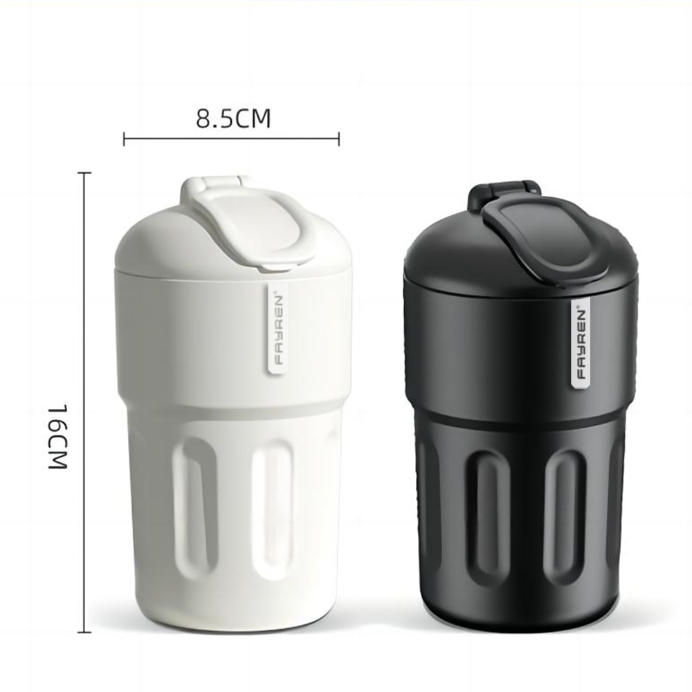 Wide Mouth Screw-On Leakproof Lid Vaccum Insulated Thermos