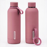 Eco-Friendly Vacuum Insulated Water Bottles Logo Gym Metal 304 Thermos Drink Flask Stainless Steel Custom Water Bottle