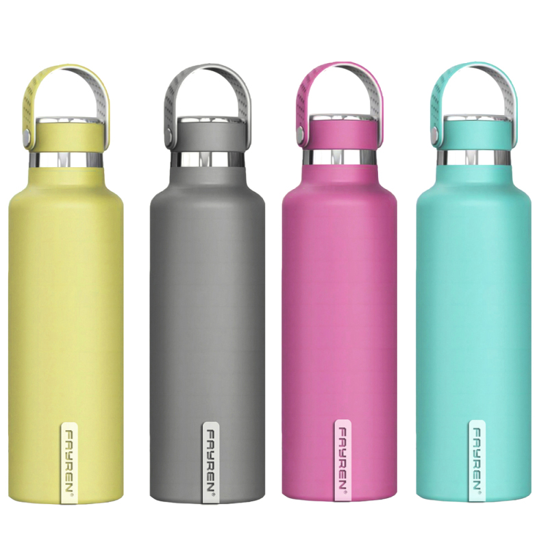 500mL Sport stainless steel thermos water bottle