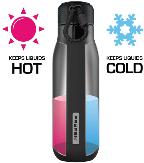 In che modo la bottiglia isolata in acciaio inossidabile mantiene la temperatura?