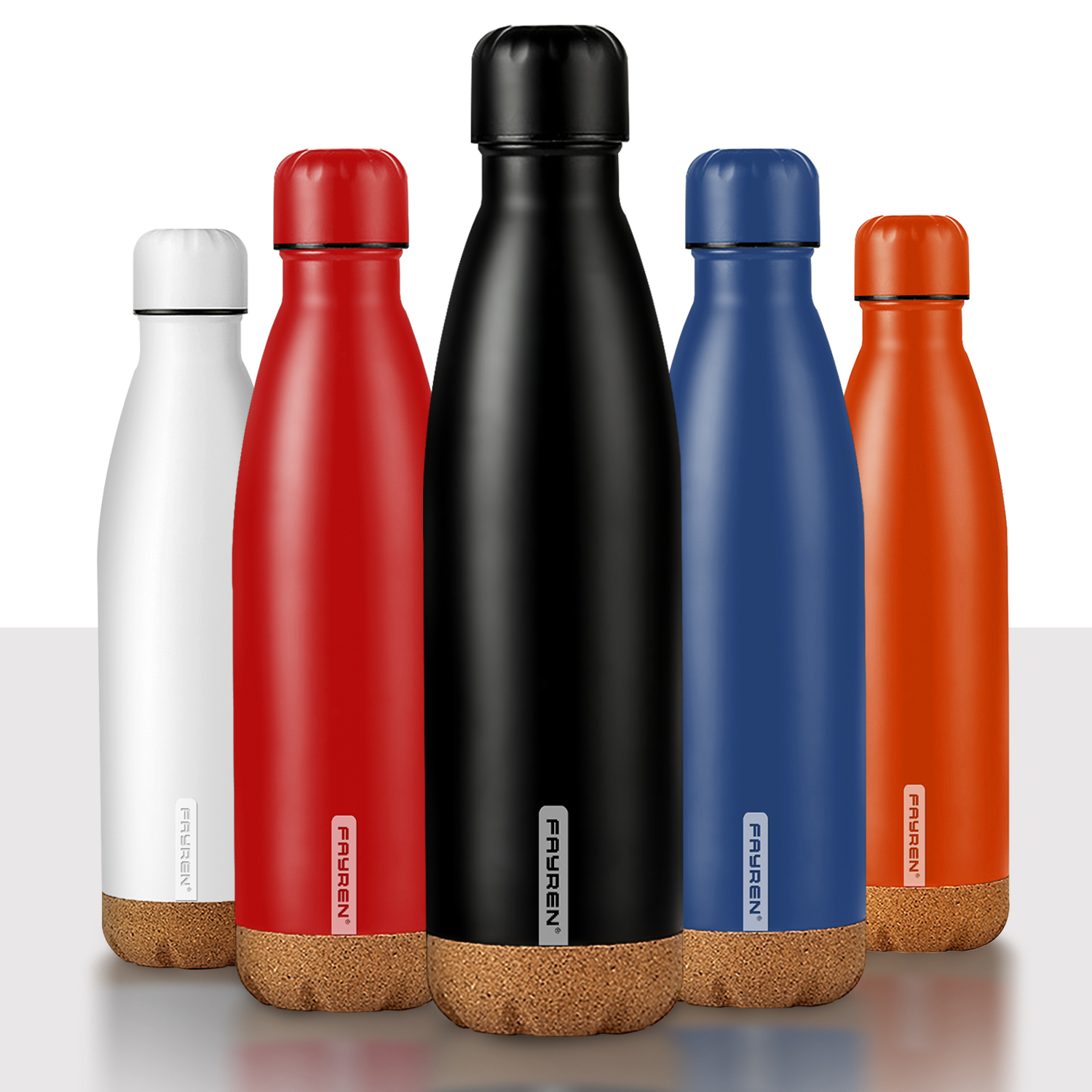 Double Wall 304 Stainless Steel Vaccum Insulated Sports Water Bottles