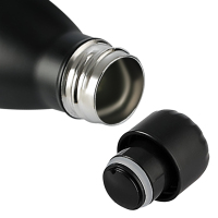 Borraccia Fayren in acciaio inossidabile con isolamento sottovuoto da 750 ml - Forma termica a doppia parete a forma di cola con fondo in sughero - 12 ore a freddo, 16 ore a caldo -