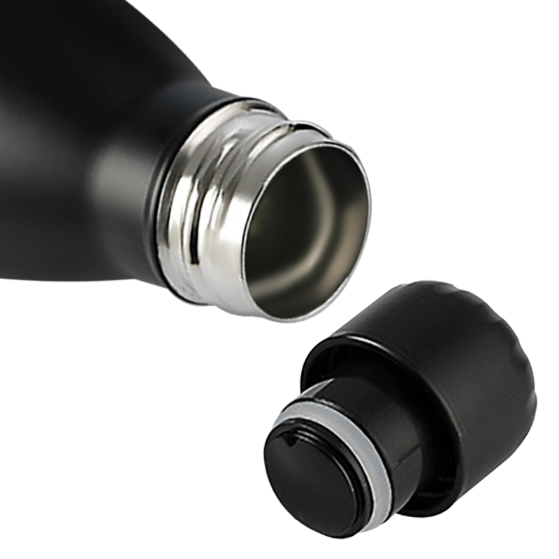 Borraccia Fayren in acciaio inossidabile con isolamento sottovuoto da 750 ml - Forma termica a doppia parete a forma di cola con fondo in sughero - 12 ore a freddo, 16 ore a caldo -