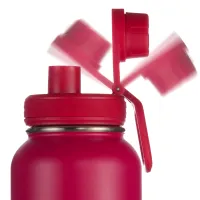 Garrafa de água isolada de aço inoxidável com tampa de bico, 1200ML/750ML/500ML