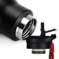 Fayren New design Custom Stainless Steel Sport Water Bottle Vacuum Flask Small Mouth Vacuum Insulated Thermoses with straw lid