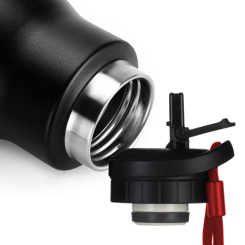 Fayren New design Custom Stainless Steel Sport Water Bottle Vacuum Flask Small Mouth Vacuum Insulated Thermoses with straw lid