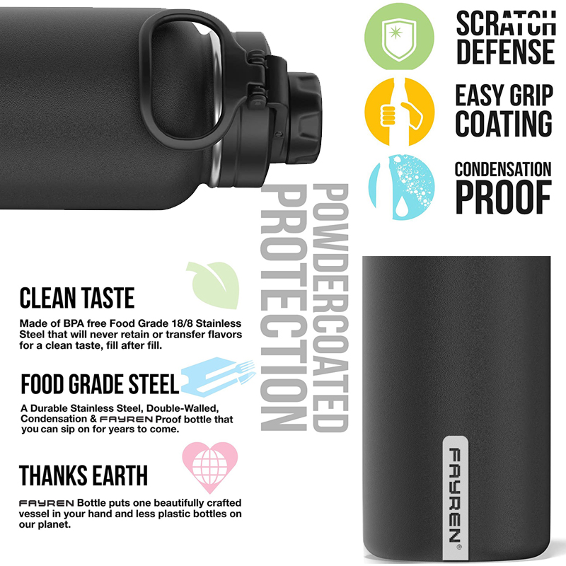 stainless steel water bottles