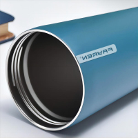 Bicchiere con coperchio e cannuccia Tazze da viaggio isolate sotto vuoto a doppia parete Tazze da caffè durevoli in acciaio inossidabile verniciate a polvere per bevande calde e fredde