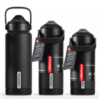 Μπουκάλι νερού από ανοξείδωτο χάλυβα Αθλημα Αθλημα με μονωμένο λογότυπο διπλού τοίχου