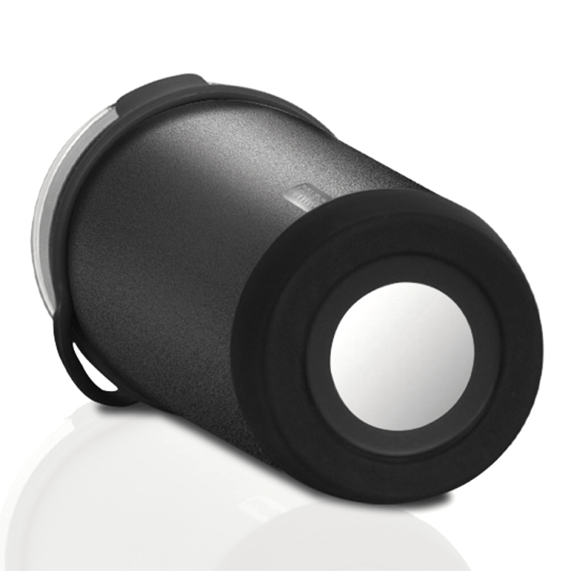 Tazza per bicchiere sottovuoto a doppia parete da viaggio in acciaio inossidabile 304 con manico in silicone per esterni con logo personalizzato