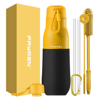 Thermos de bouteille d'eau sous vide en acier inoxydable