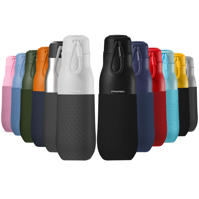 Thermos de bouteille d'eau sous vide en acier inoxydable