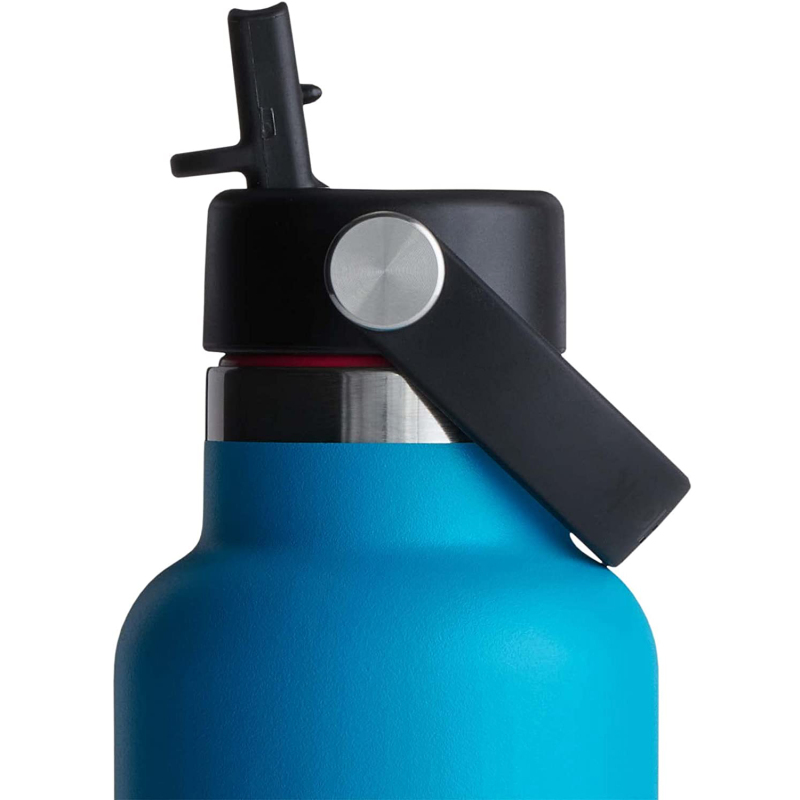 Travel Colorful Double Wall Water Bottle With Straw