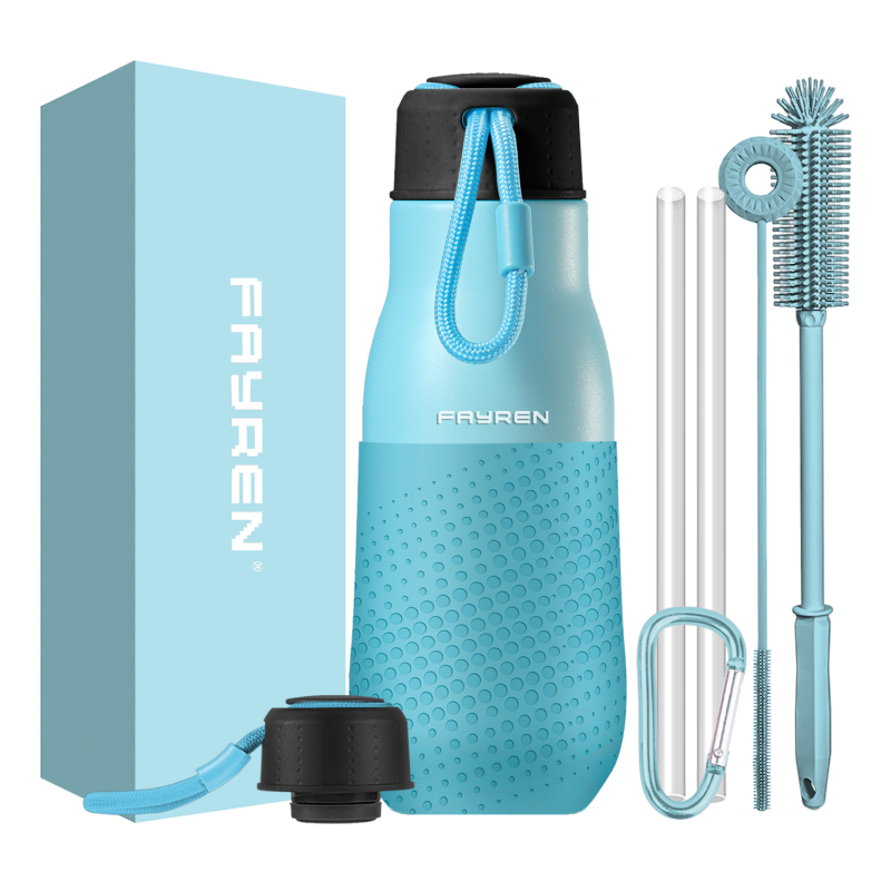 Ανοξείδωτο μεταλλικό μπουκάλι αθλητικού ποτού ιδιωτικής ετικέτας