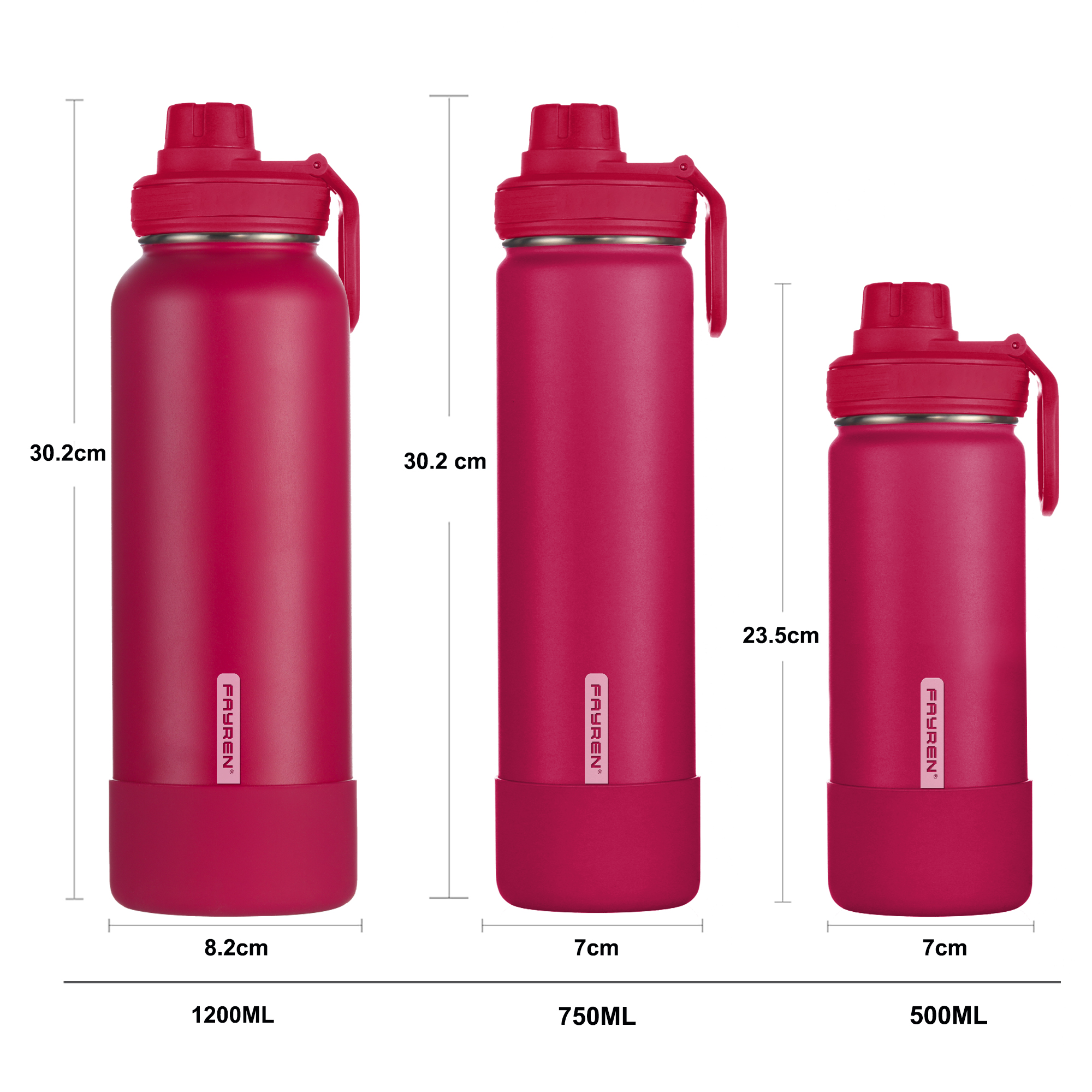 stainless steel cool water bottle