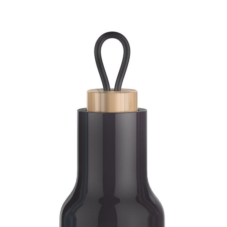 Bottiglia d'acqua sottovuoto in acciaio inossidabile in metallo rosa