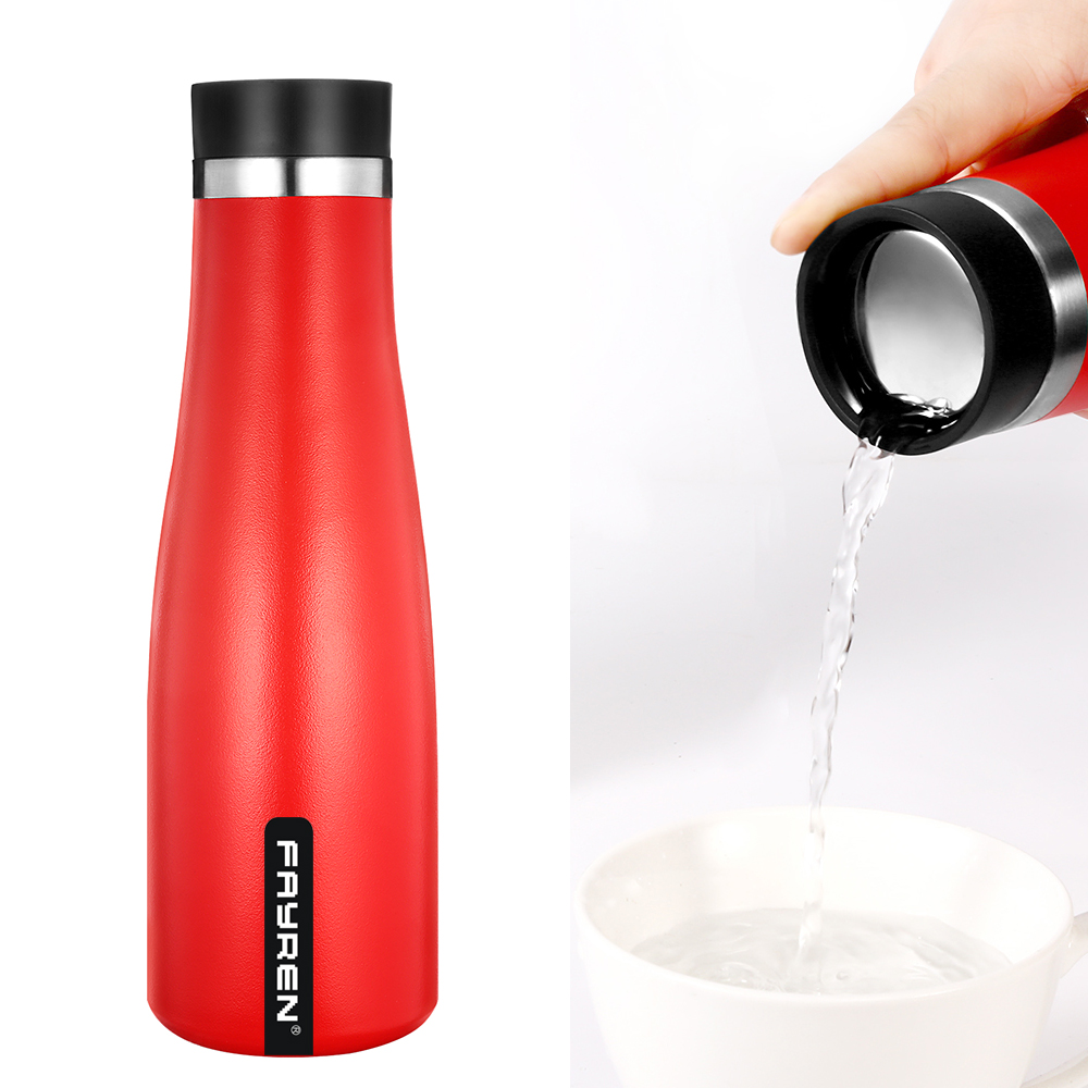 metal water bottle