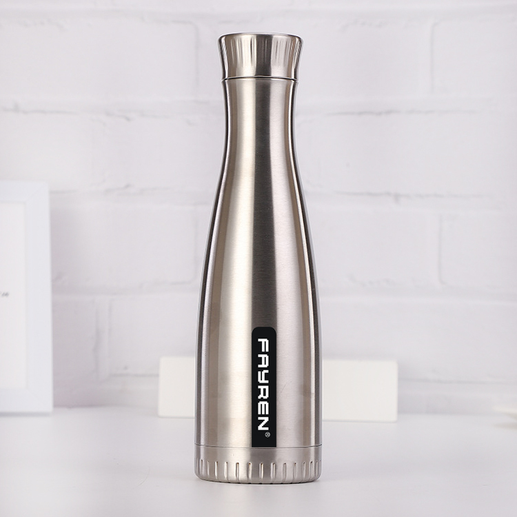 Food Grade 18/8 Stainless Steel Thermos Water Bottle
