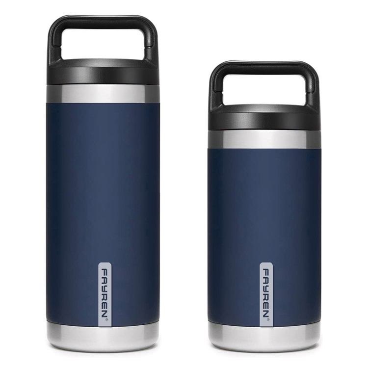 Portable Stainless Flask Water Bottle With Handle