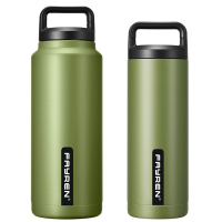 Portable Stainless Flask Water Bottle With Handle