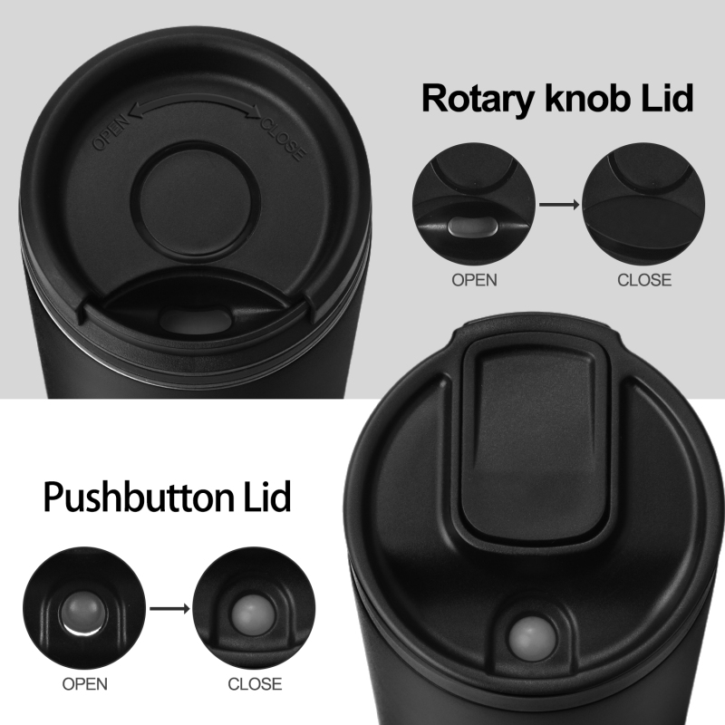 Insulated Coffee Mug With Leak Proof Lid For Coffee