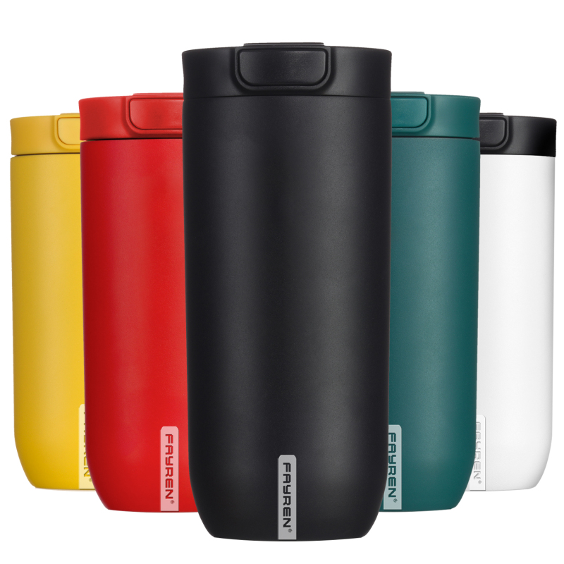 Insulated Coffee Mug With Leak Proof Lid For Coffee