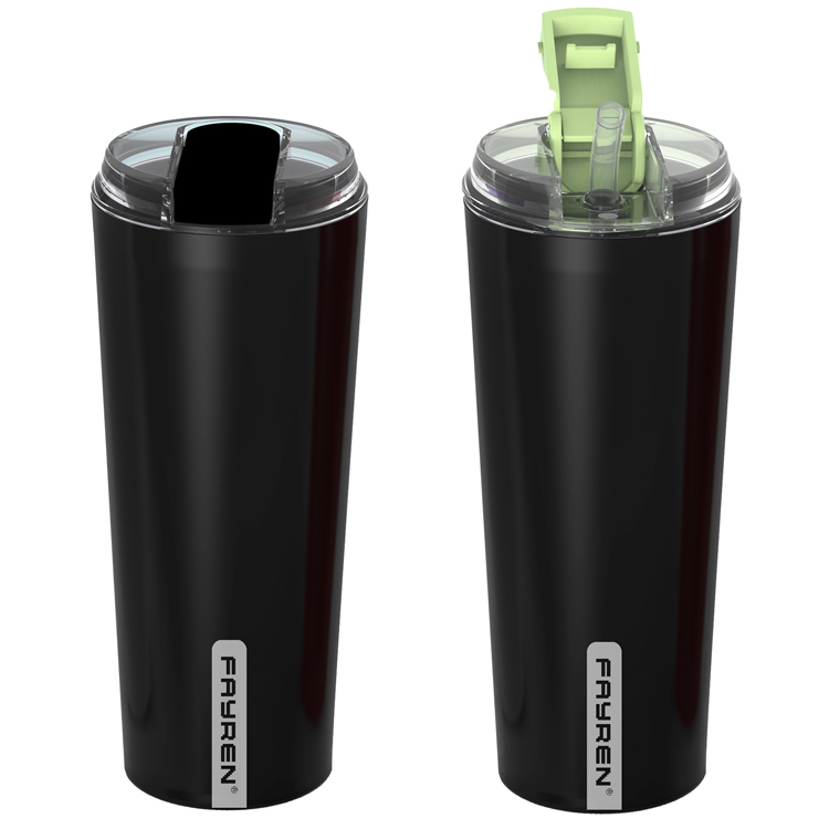 Doppelwandiger, vakuumisolierter Kaffeebecher aus Edelstahl für Heißgetränke, 24 oz