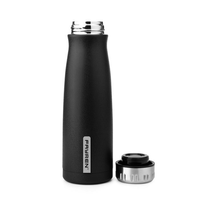 Borraccia in acciaio inossidabile in metallo senza Bpa, capacità di 500 ml