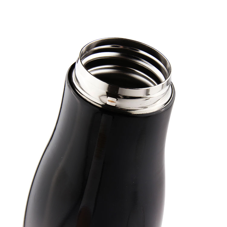 Bottiglia d'acqua moderna thermos con tazza a doppia parete con corda