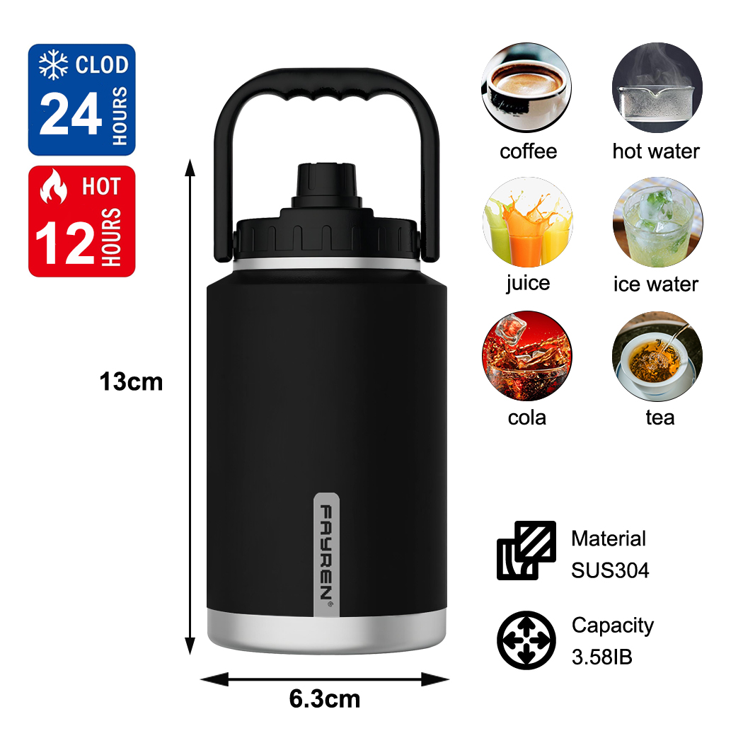 Stainless Steel Flask Jug