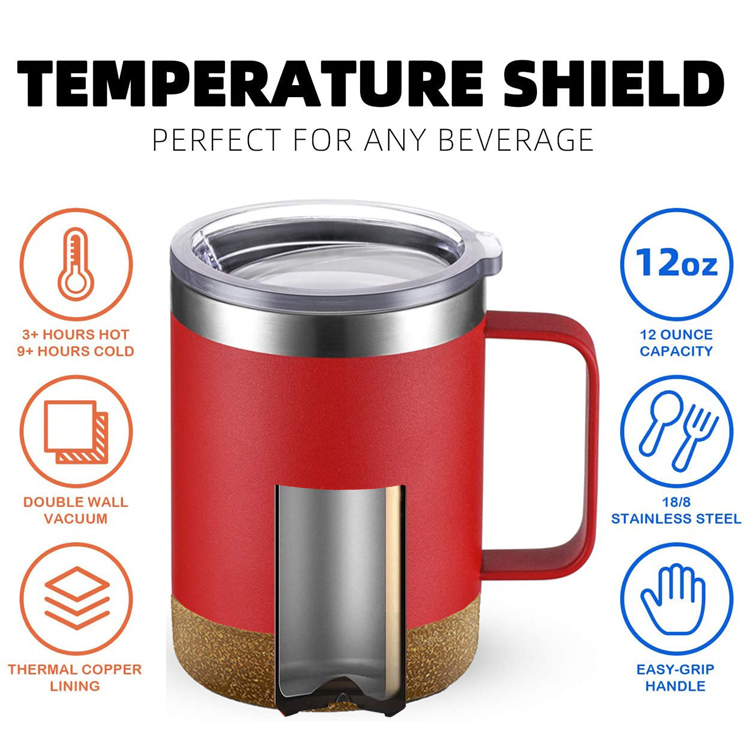 Double Walled Tumbler with Handle