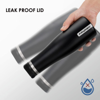 Bottiglie d'acqua di alta qualità con logo personalizzato con coperchio