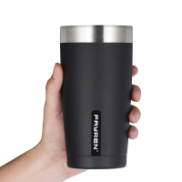 Bicchiere da caffè sottovuoto da viaggio isolato Bicchiere in acciaio inossidabile