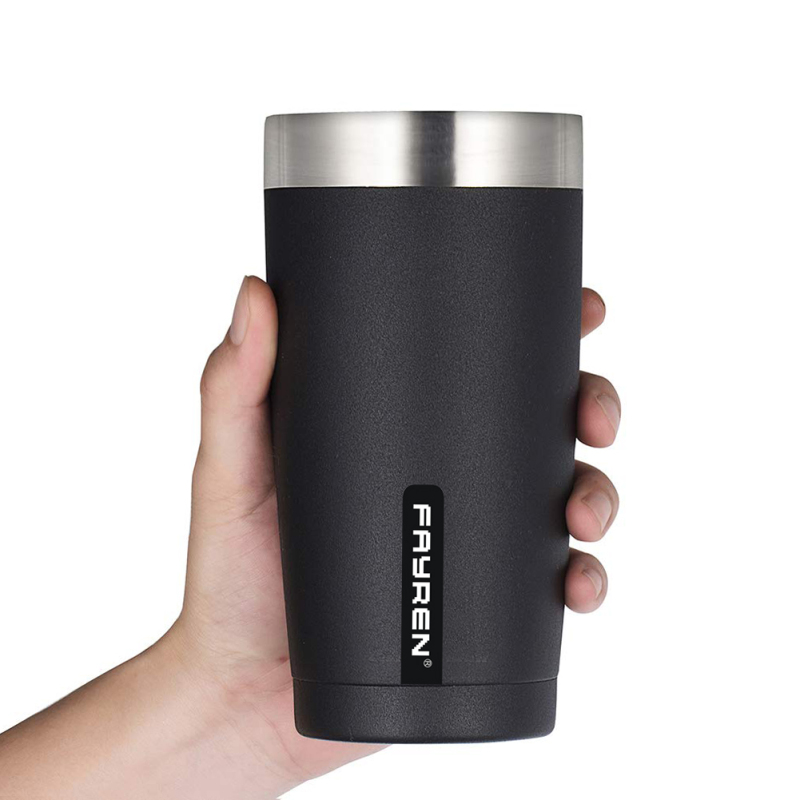 Bicchiere da caffè sottovuoto da viaggio isolato Bicchiere in acciaio inossidabile