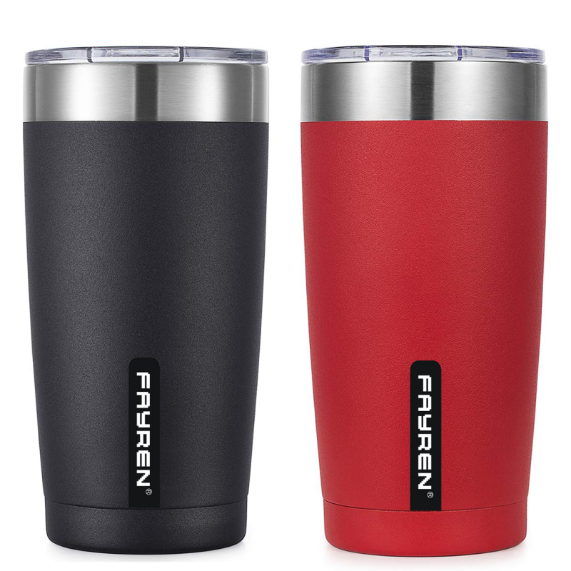 Bicchiere da caffè sottovuoto da viaggio isolato Bicchiere in acciaio inossidabile