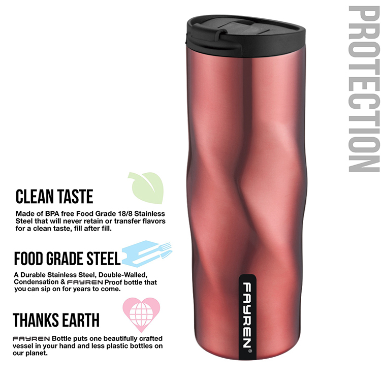 stainless steel water bottle