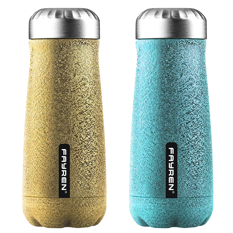 Bottiglia d'acqua a doppia parete con logo Sport Drink